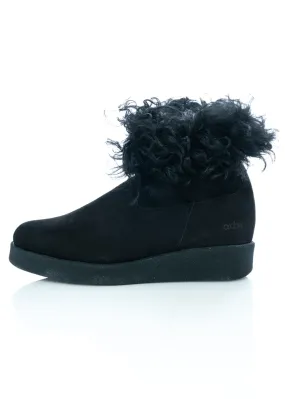 arche, schwarze Stiefelette COMICE mit leichter Sohle 