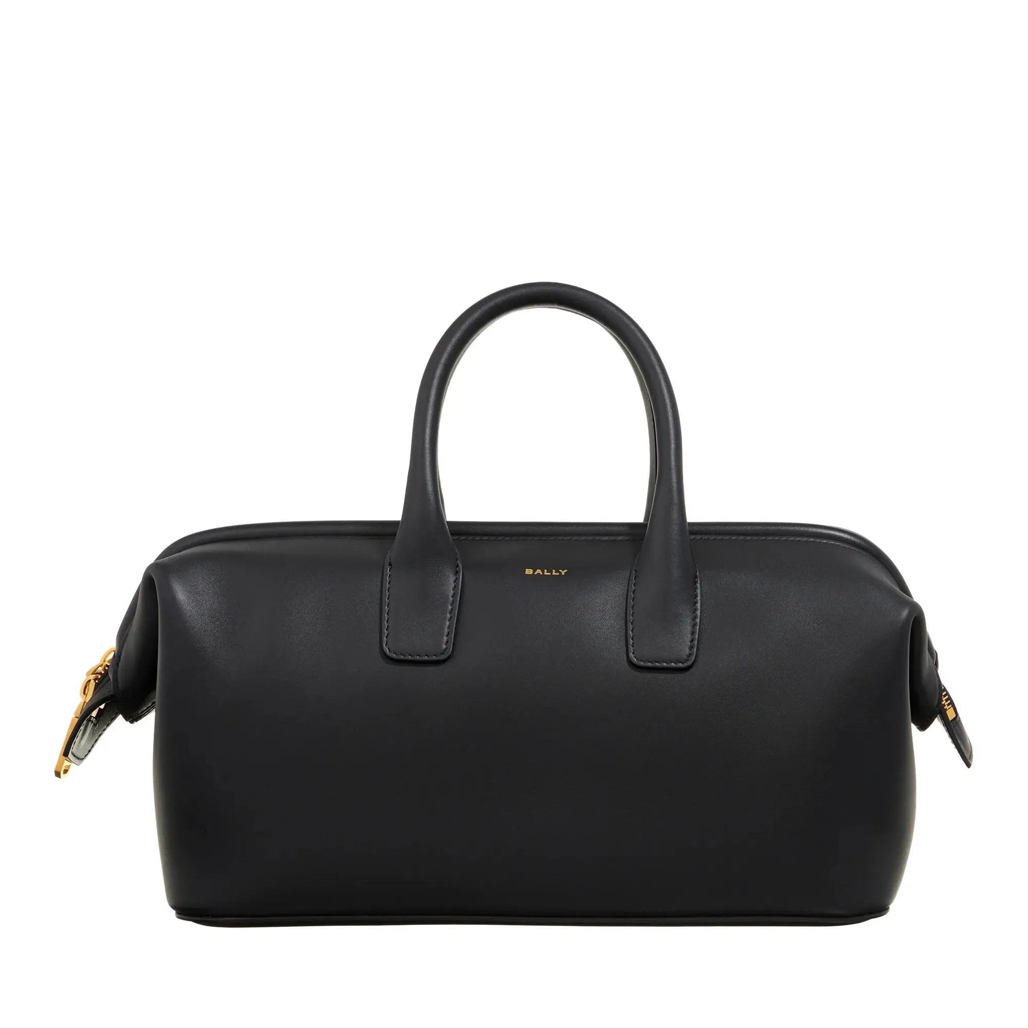   Bally  Belle Bauletto S Black+Oro  Bowling Bag 