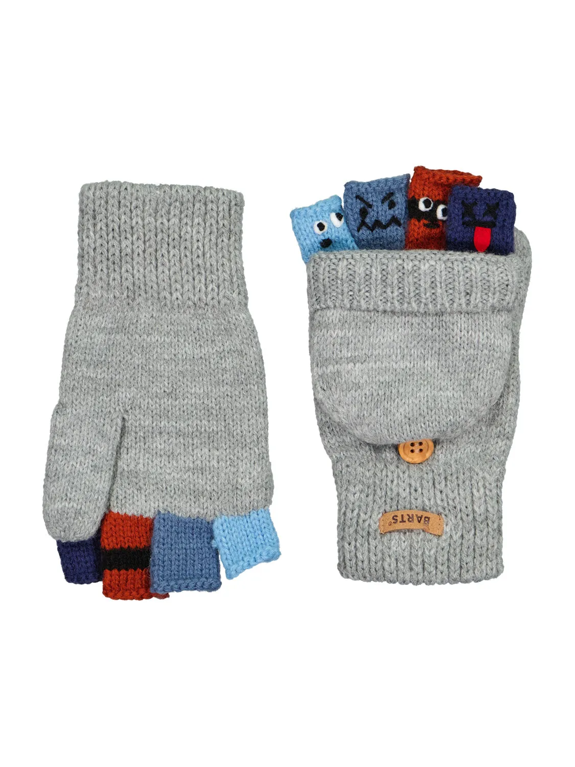 Barts gloves Puppeteer Grey