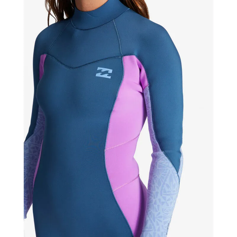 Billabong 3/2 mm Synergy 2022 Back Zip - Surfanzug - Damen | Hardloop