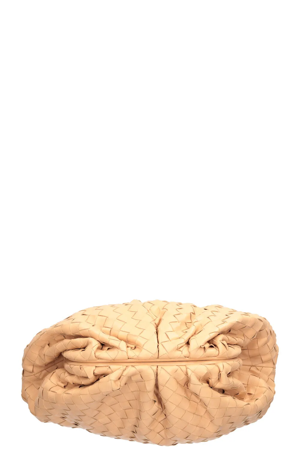 BOTTEGA VENETA The Pouch Bag Intrecciato Almond