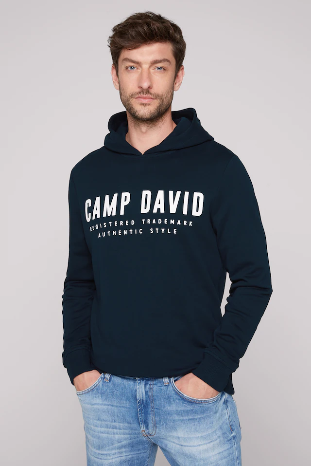 CAMP DAVID Kapuzensweatshirt, mit Logo-Print online shoppen | Jelmoli-Versand