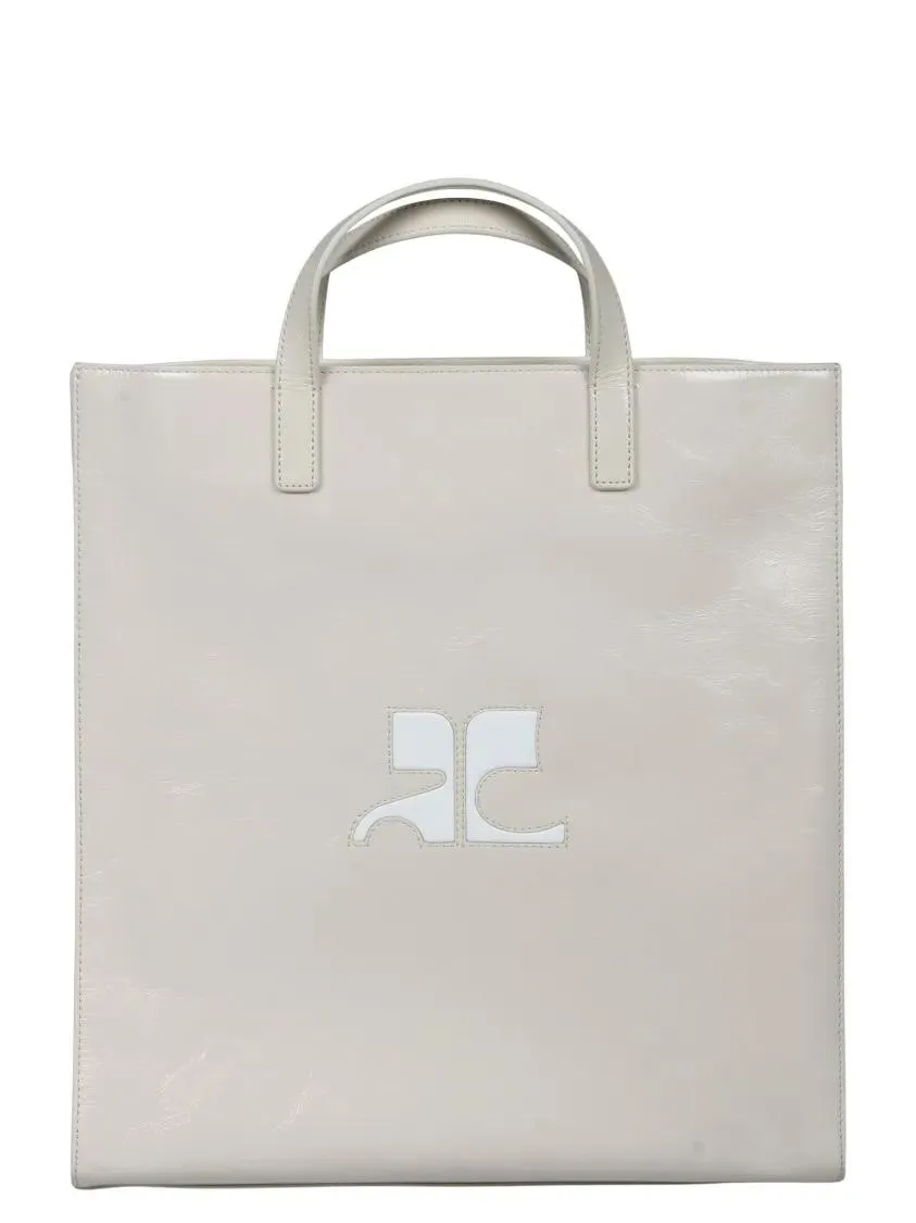   Courrèges  Heritage Naplack Bag Neutrals  Tote 