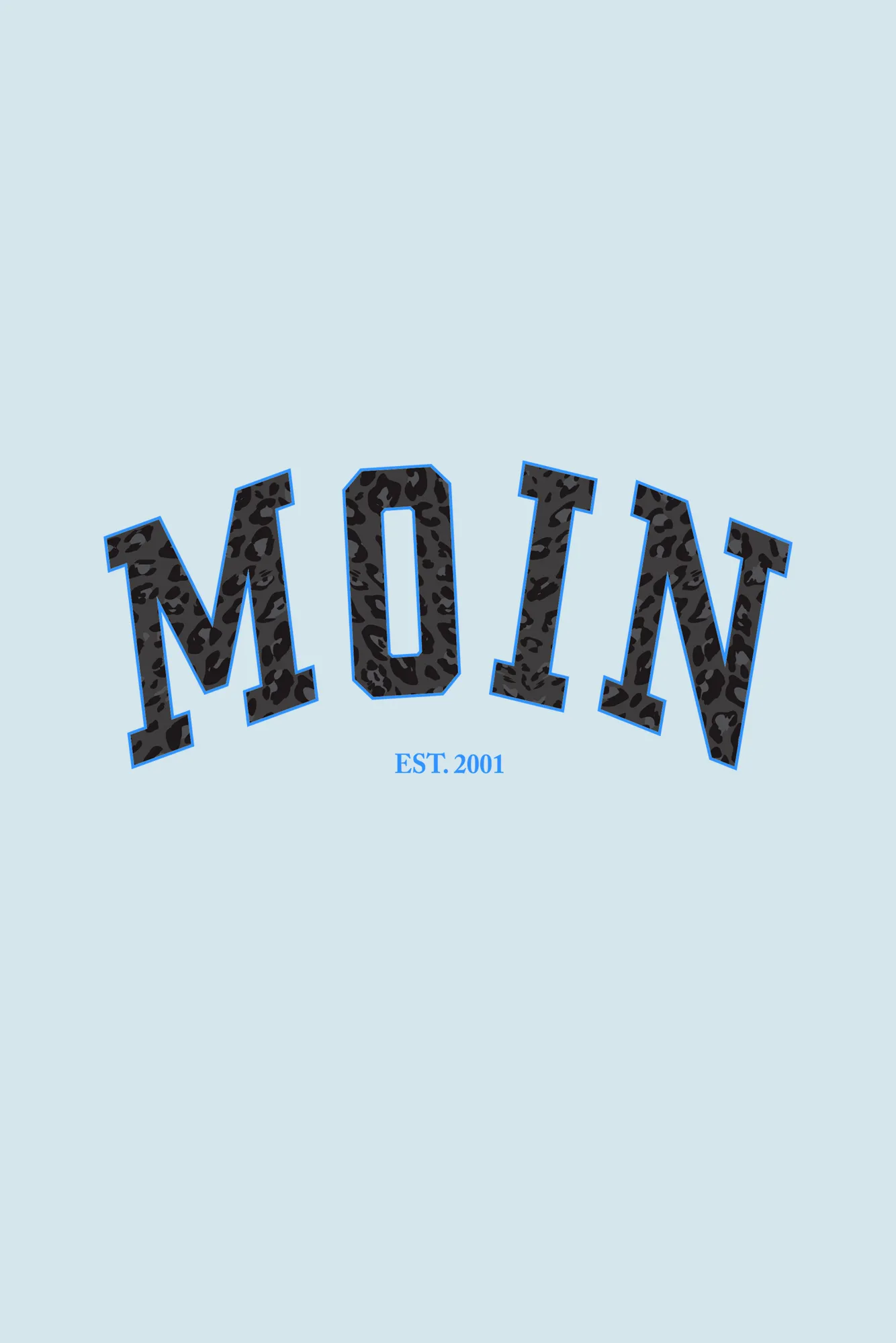 Derbe Sweatshirt Moin Leo Kinder Hellblau