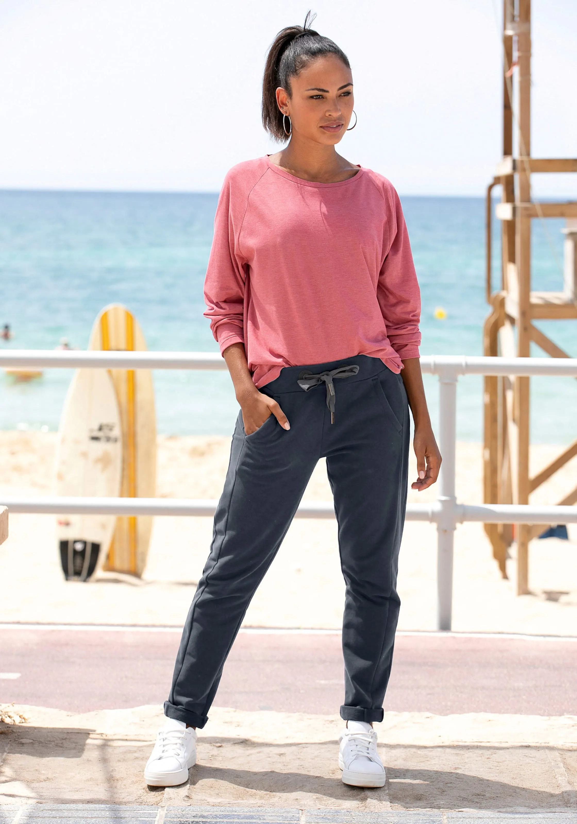Elbsand Sweathose in marine