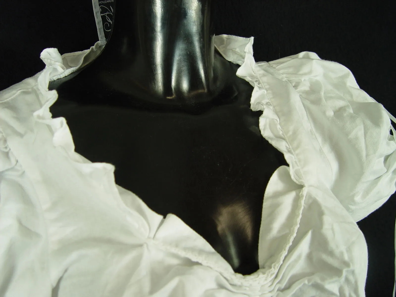 Gr.40 Dirndlbluse Bluse für Dirndl TRACHTEN MÜNCHEN Trachtenbluse B4547