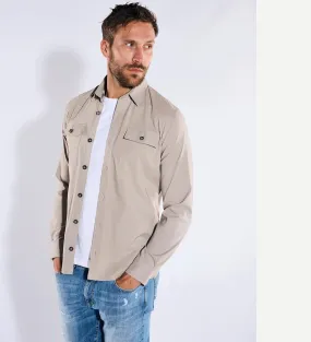 Herren emilio adani Langarm-Hemd slim fit in Beige kaufen 36189