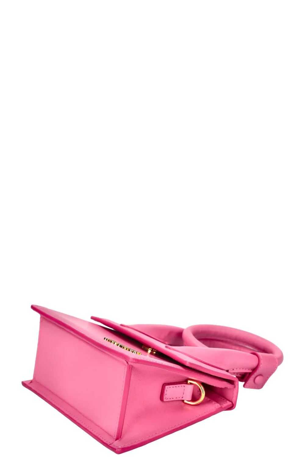 JACQUEMUS Chiquito Bag Noued Leather Pink