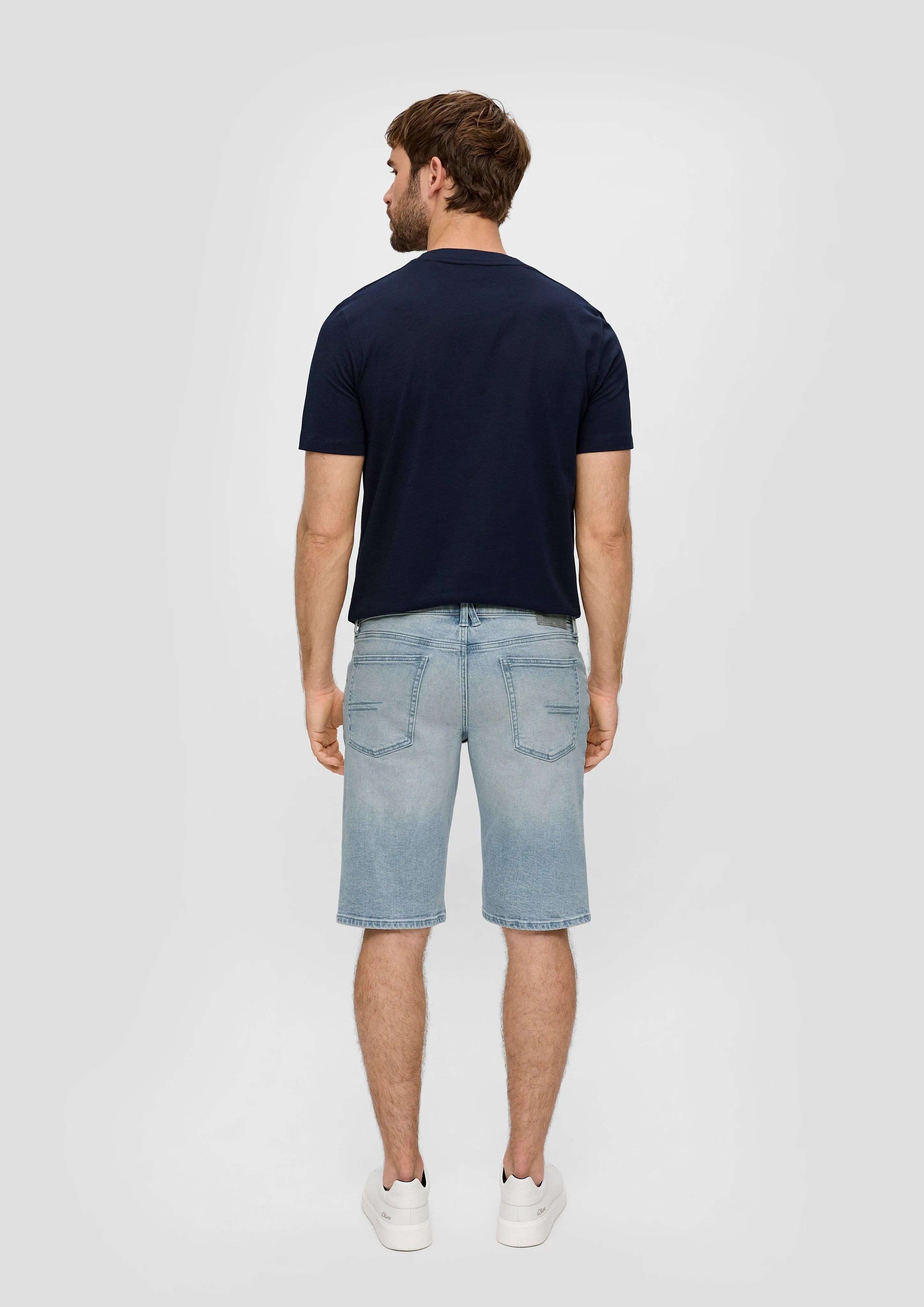 Jeans-Shorts / Straight Leg / High Rise