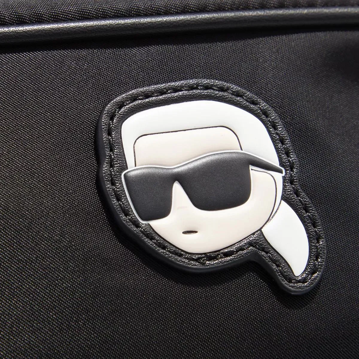  Karl Lagerfeld  Ikonik 2.0 Nylon Camera Bag Black  Camera Bag 