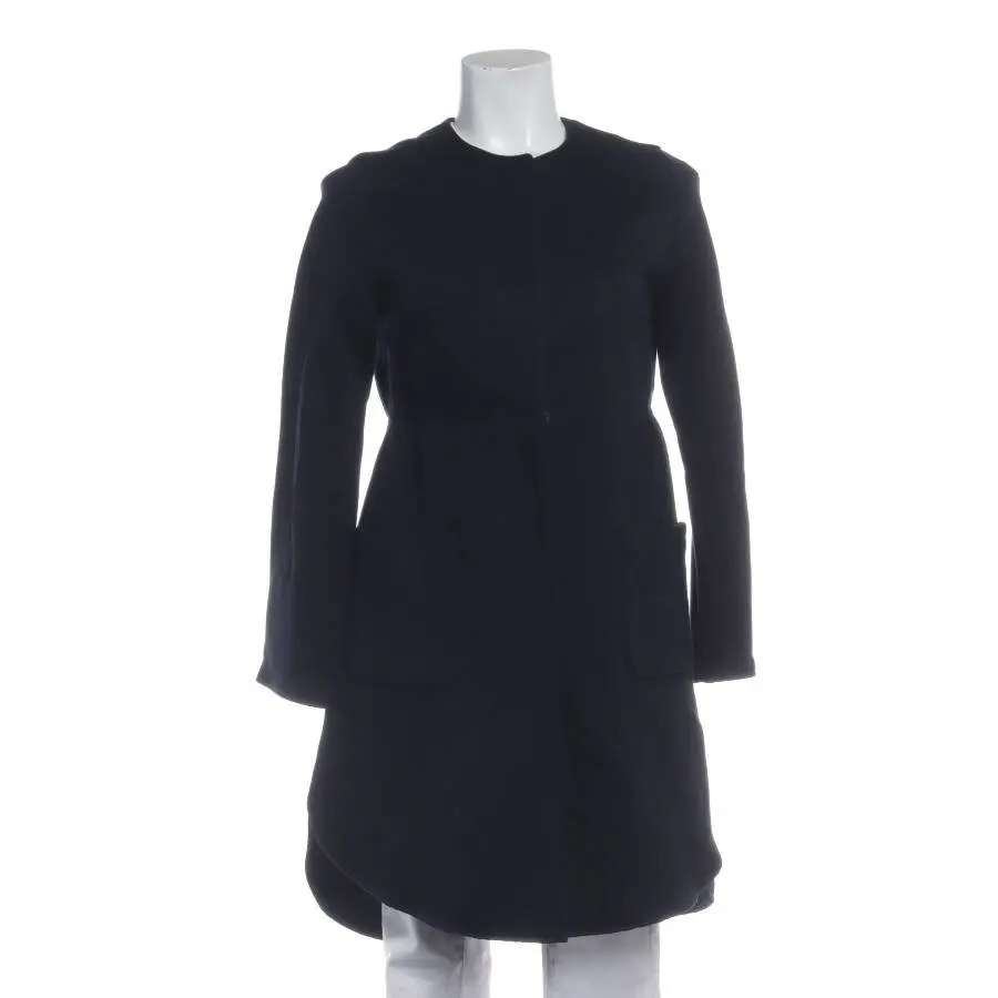 Leinenmantel 36 Blau
