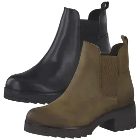 MARCO TOZZI Stiefelette Ankle Boot Stretch Fersenverstärkung