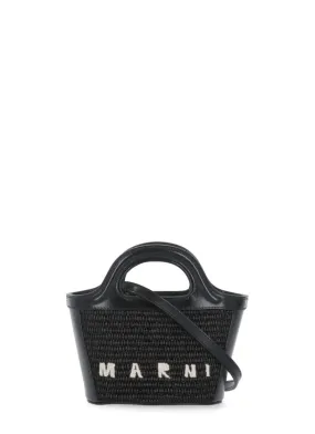 Marni  Tropicalia Micro Shoulder Bag Black 