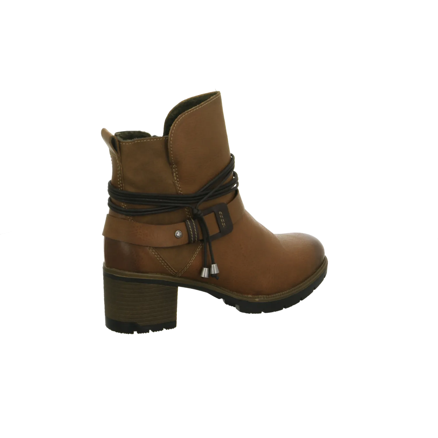 Rieker Stiefelette über 25mm muskat/brandy/havann