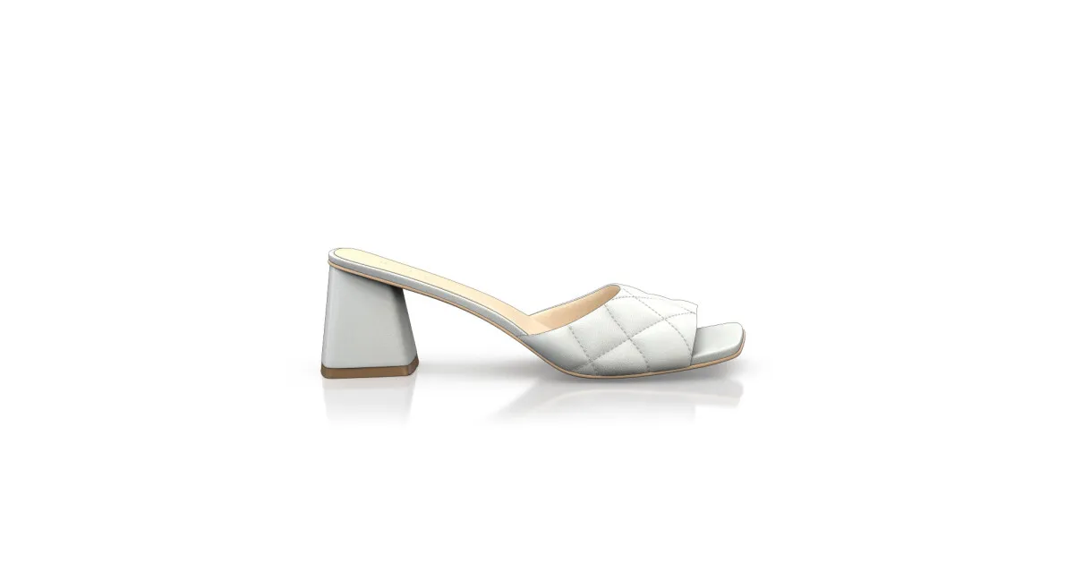 Slipper mit quadratischem Absaz 45497