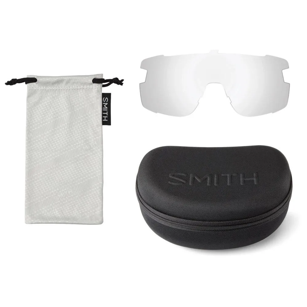 Sonnenbrille Smith ---Wildcat Matte Cement Chromapop Green Mirror