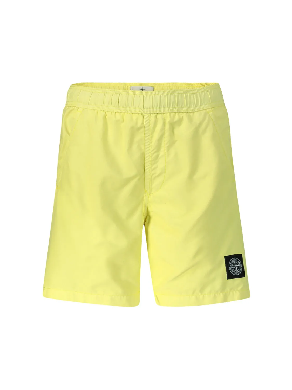 STONE ISLAND JUNIOR swim shorts Yellow