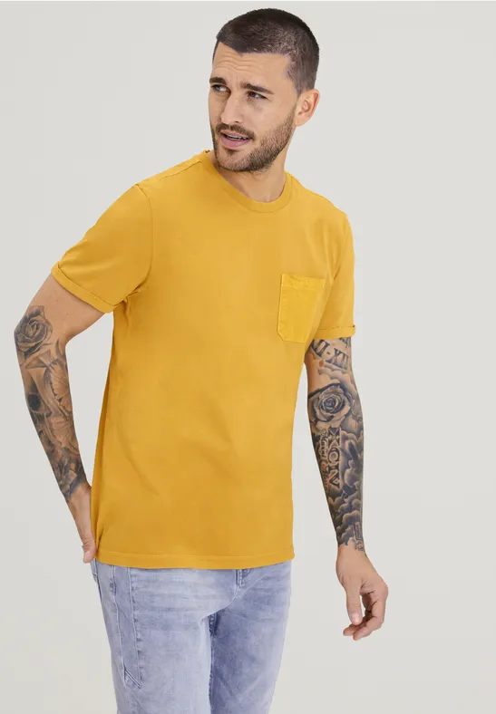 Street One MEN T-Shirt mit Brusttasche 