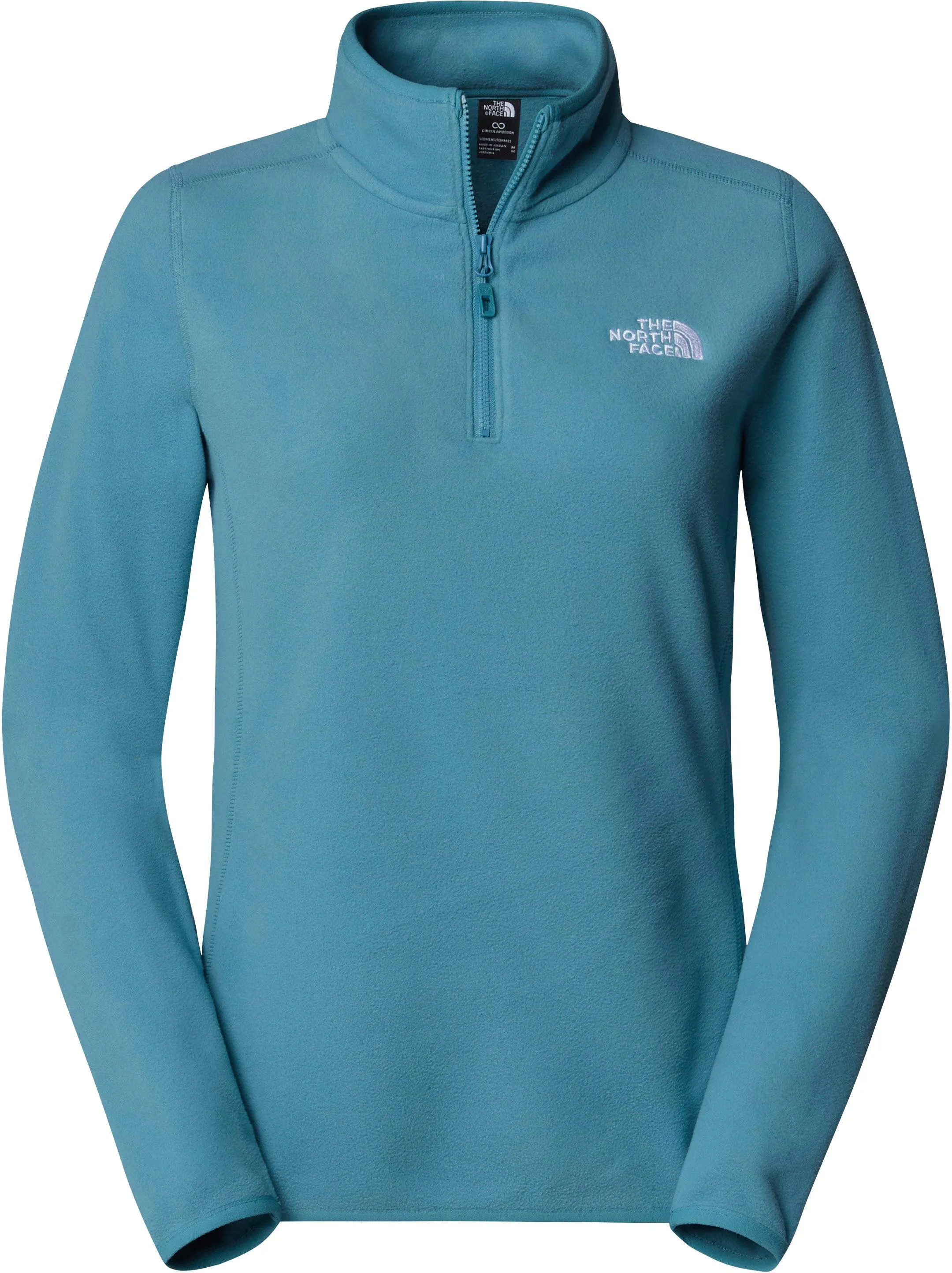 The North Face 100 GLACIER Fleeceshirt Damen algae blue im Online Shop von kaufen