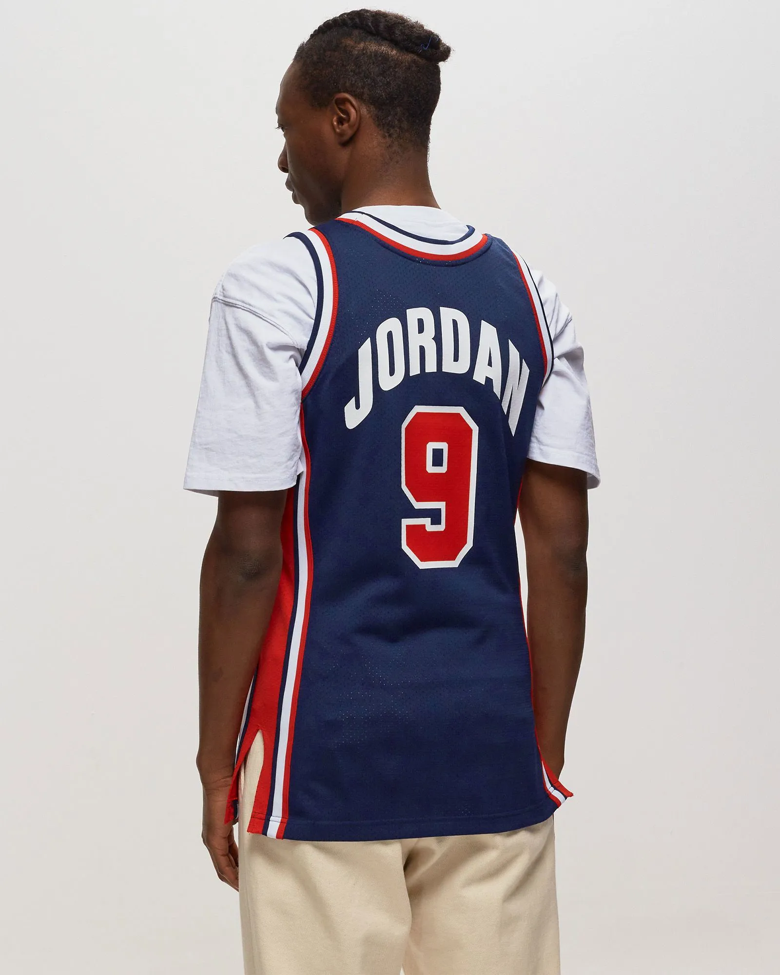 Trikot Mitchell & Ness NBA Authentic Jersey Team USA 1992 Michael Jordan #9 AJY4GS18414-USANAVY92MJO